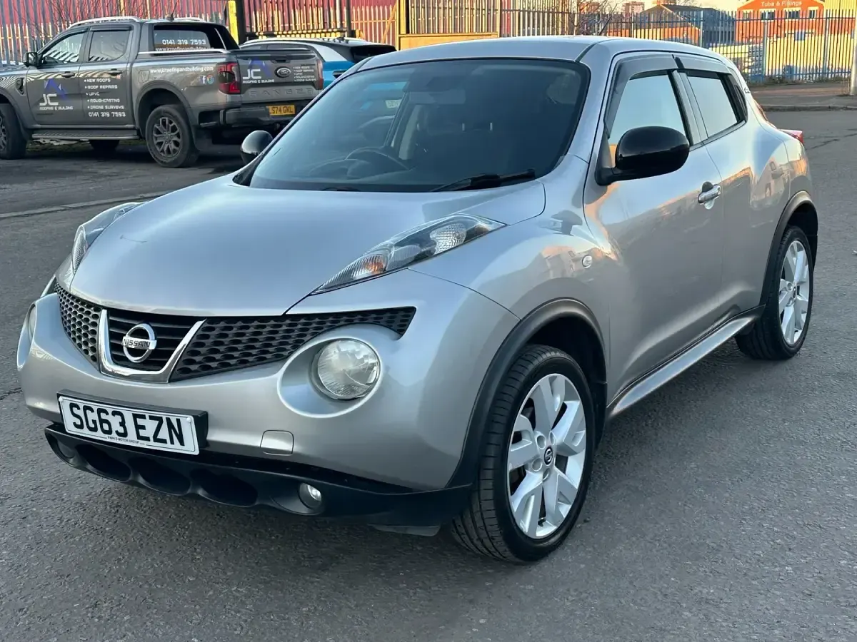 Used Nissan Juke N-TEC 115 HP (84 kW) 2013 Silver SUV
