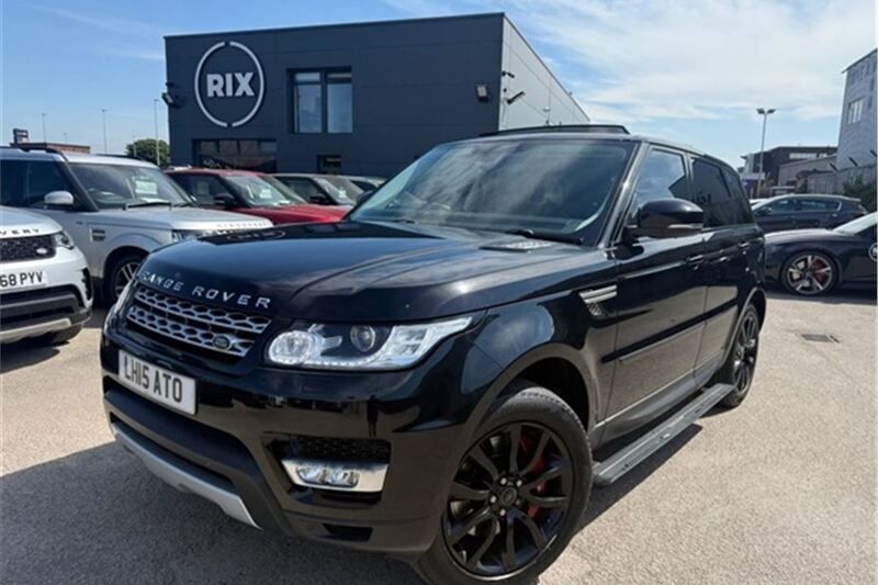 Black Used 2015 Land Rover Range Rover Sport HSE SUV | £14,950 (Good price) - Image 1/3