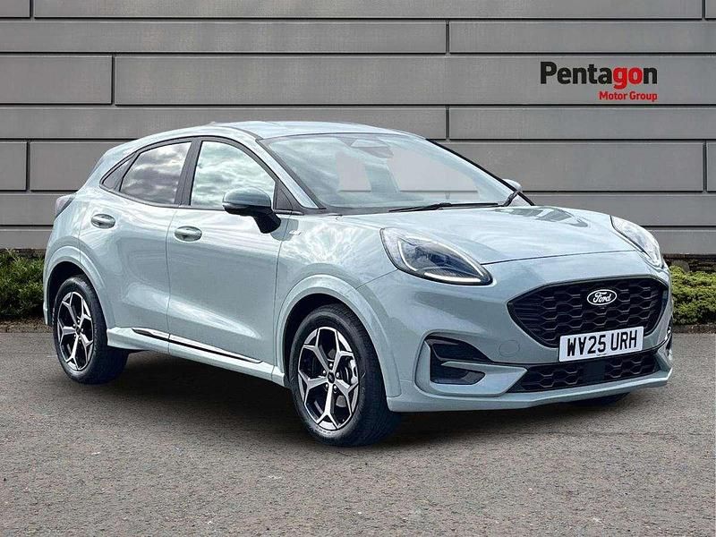 Grey Used 2025 Ford Puma ST-Line SUV | £20,995 (Fair price) - Image 1/4