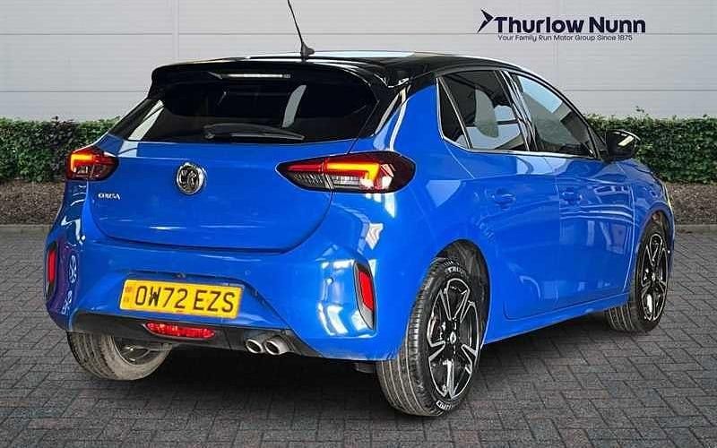 Used Vauxhall Corsa Ultimate 131 HP (96 kW) 2022 Blue Hatchback