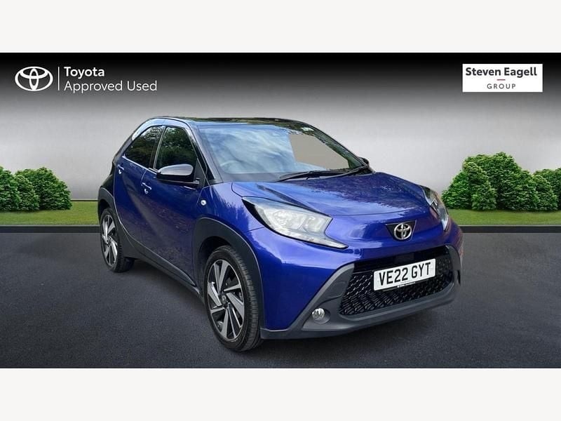 Blue Used 2022 Toyota Aygo Hatchback | £12,228 (Fair price) - Image 1/3