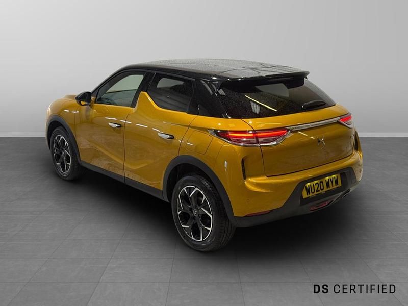 Yellow Used 2020 DS Automobiles DS3 Crossback Prestige SUV | £10,495 (Fair price) - Image 1/4