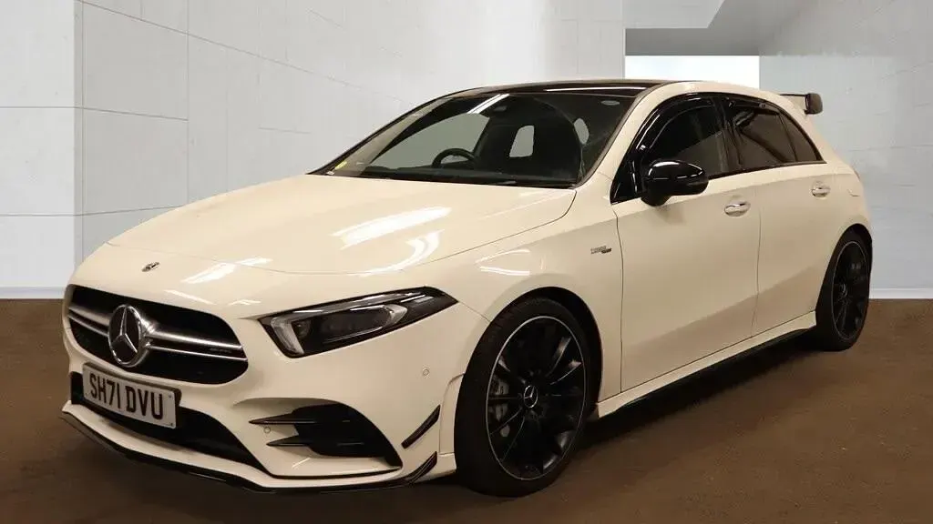 Used Mercedes A35 AMG Premium Plus 2022 White Hatchback