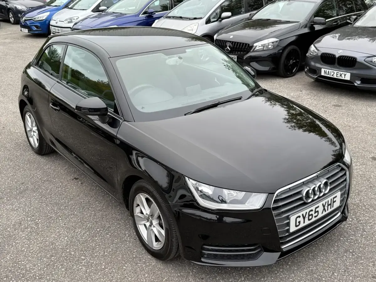 Used Audi A1 116 HP (85 kW) 2015 Black Hatchback