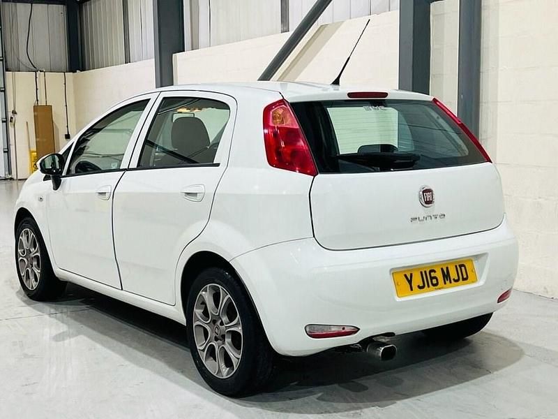 Used Fiat Punto Easy Plus 69 HP (50 kW) 2016 White Hatchback