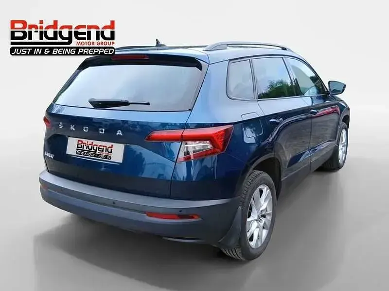 Used Skoda Karoq SE Technology 150 HP (110 kW) 2021 Blue SUV