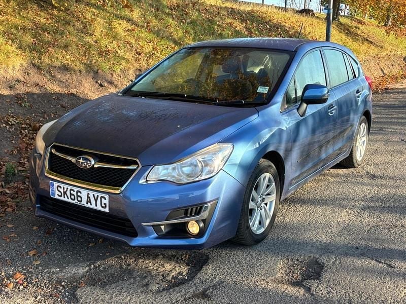 Used Subaru Impreza 2016 Blue Hatchback