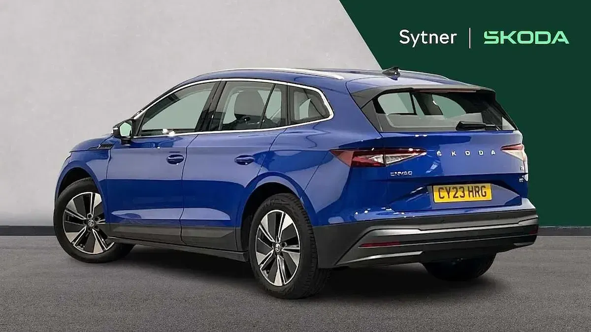 Used Skoda Enyaq iV 110 kW (150 HP) 2023 Energy blue SUV