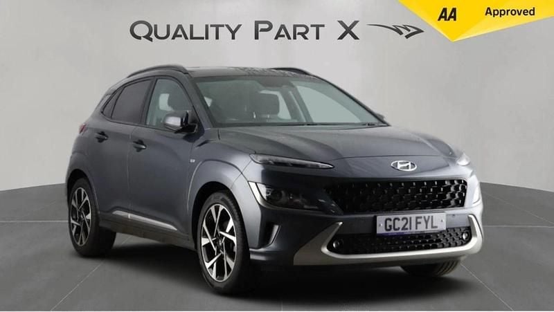 Used Hyundai Kona Premium 120 HP (88 kW) 2021 Grey SUV