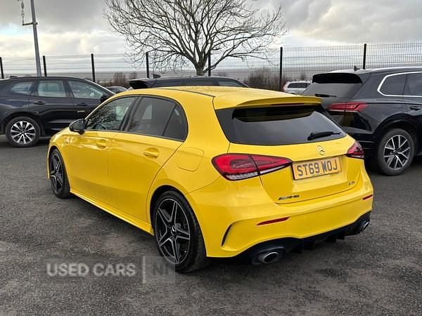 Used Mercedes A35 AMG Executive 2019 Yellow Hatchback