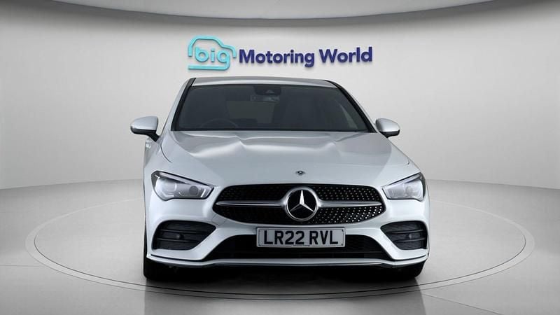 Used Mercedes CLA180 AMG line 2022 White Sedan