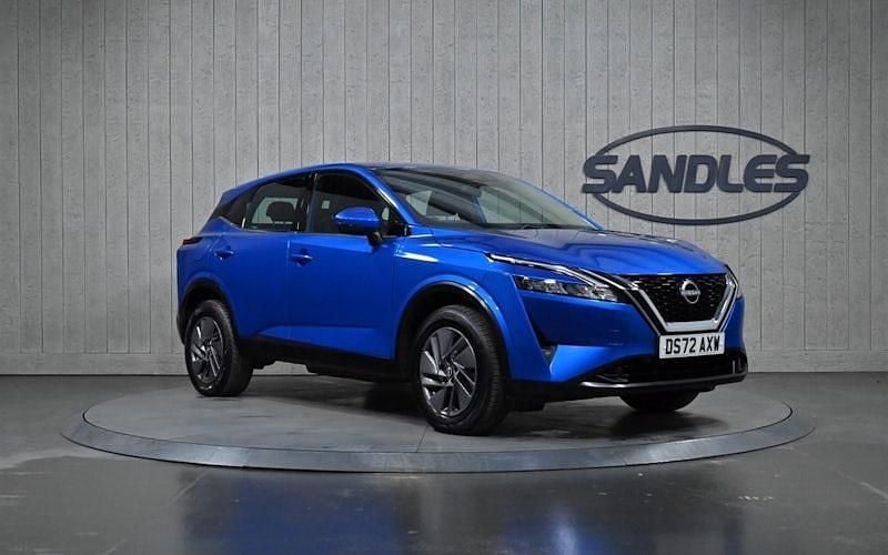 Blue Used 2022 Nissan Qashqai Acenta Premium SUV | £14,499 (Good price) - Image 1/4