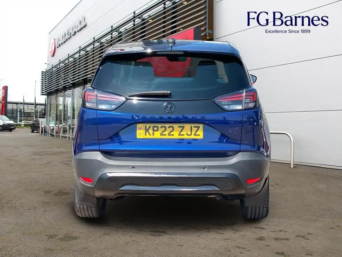 Used Vauxhall Crossland GS Line 108 HP (79 kW) 2022 Blue SUV