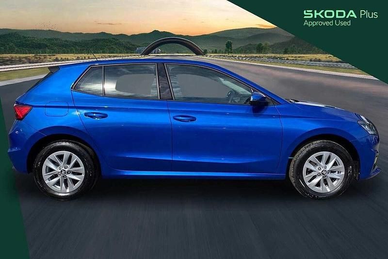 New Skoda Fabia SE 113 HP (83 kW) 2026 Race blue metallic Hatchback