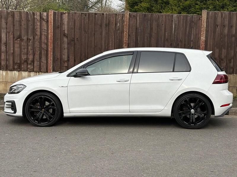 Used VW Golf VII GTD 181 HP (133 kW) 2017 White Hatchback