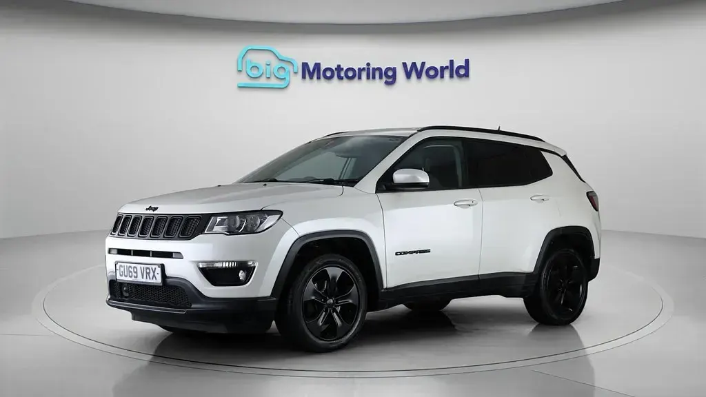 Used Jeep Compass Night Eagle 140 HP (102 kW) 2019 White SUV