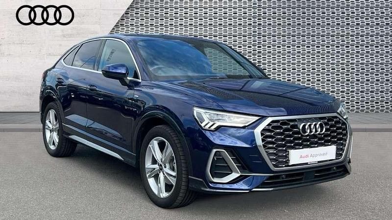 Blue Used 2024 Audi Q3 S-Line SUV | £31,217 (Fair price) - Image 1/4