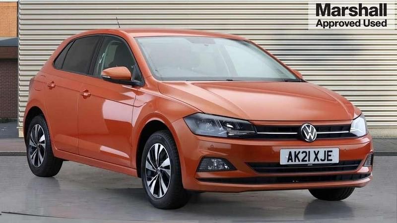 Orange Used 2021 VW Polo Match Hatchback | £13,591 (Fair price) - Image 1/4