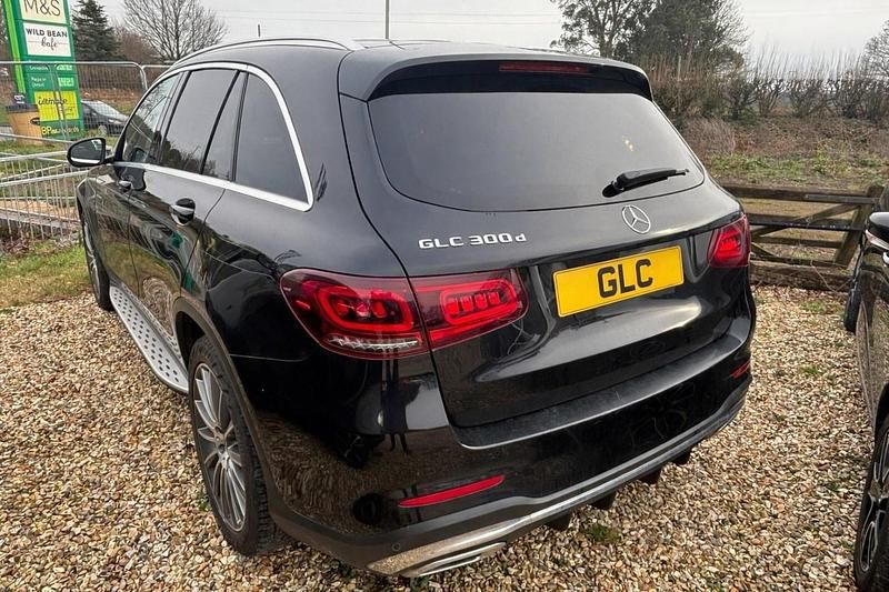 Used Mercedes GLC300 AMG line 2020 Black SUV