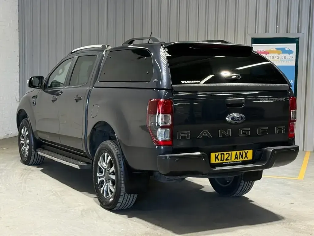 Begagnad Ford Ranger Wildtrack 2021 Grå Pickup