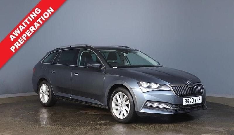 Grey Used 2020 Skoda Superb SE Technology Estate | £14,399 (Good price) - Image 1/1