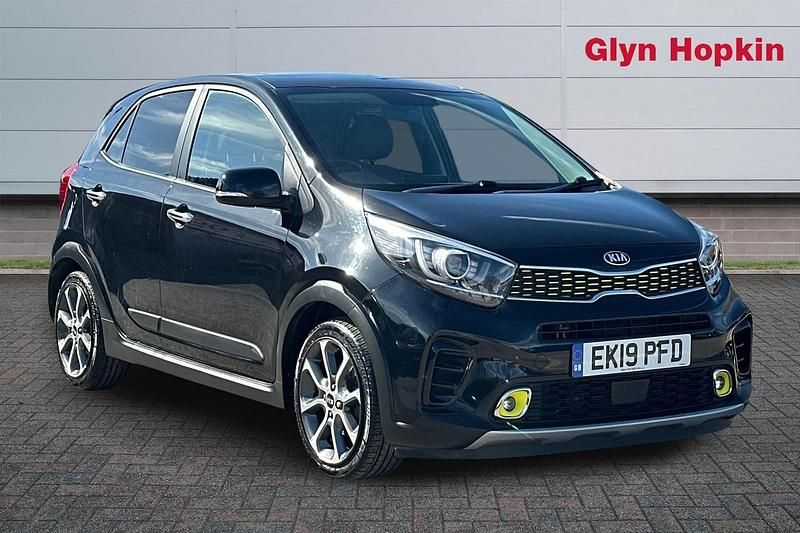 Used Kia Picanto X-Line 84 HP (61 kW) 2019 Black Hatchback