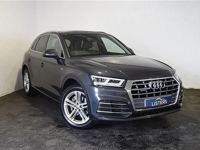 Pearl daytona grey Used 2020 Audi Q5 S-Line SUV | £21,255 (Good price) - Image 1/4