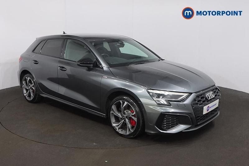 Grey Used 2022 Audi A3 e-tron Competition Hatchback | £22,349 (Expensive) - Image 1/4