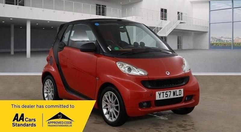 Used Smart ForTwo Cabrio Passion 2007 Red Cabriolet