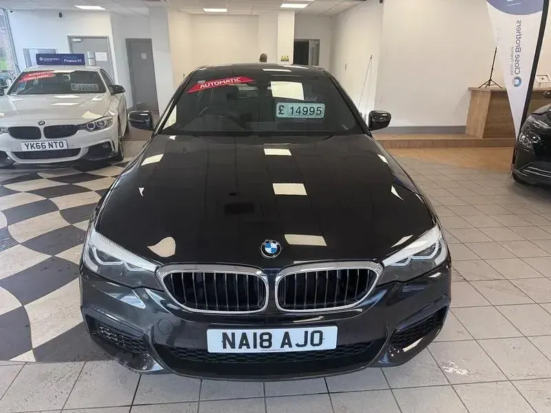 Used BMW 530e M Sport 2018 Black Sedan