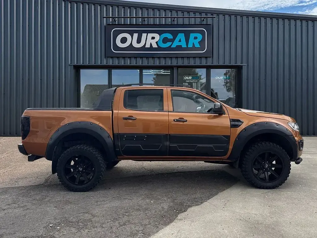 Used Ford Ranger Wildtrack 210 HP (154 kW) 2020 Orange Pickup