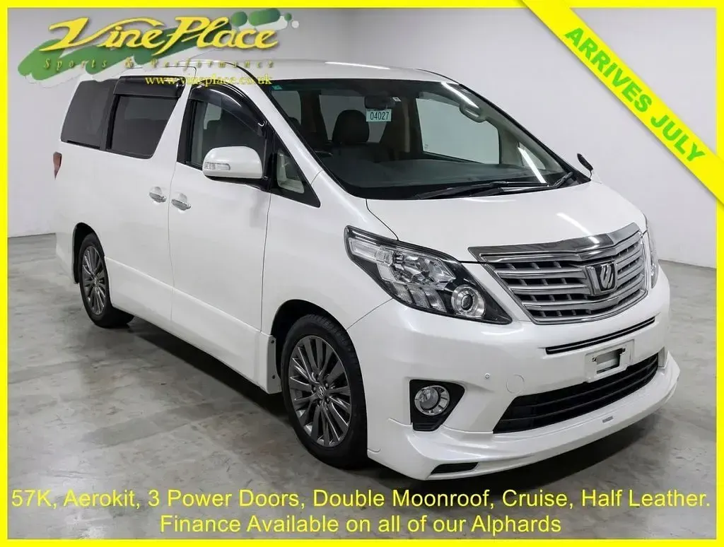 Used Toyota Alphard 2013 White MPV