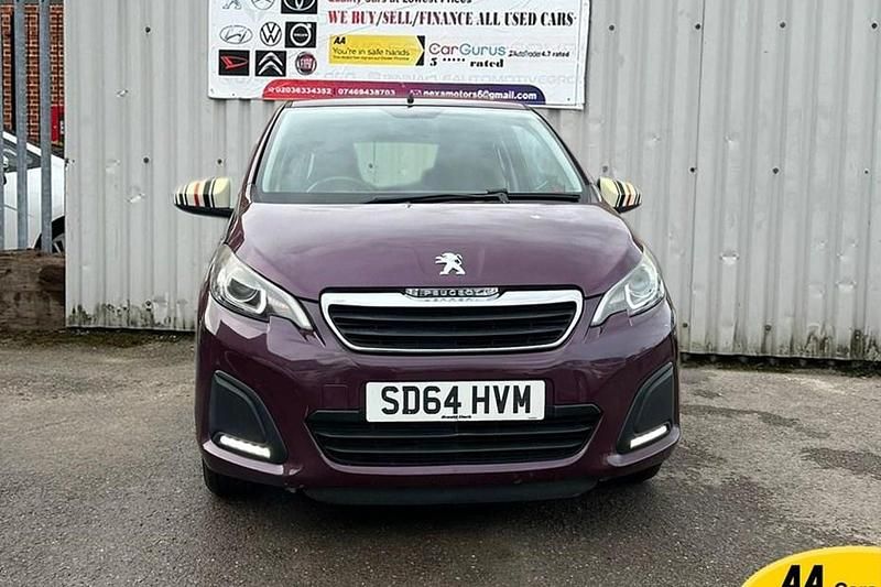 Used Peugeot 108 Active 68 HP (50 kW) 2014 Mauve/purple Hatchback