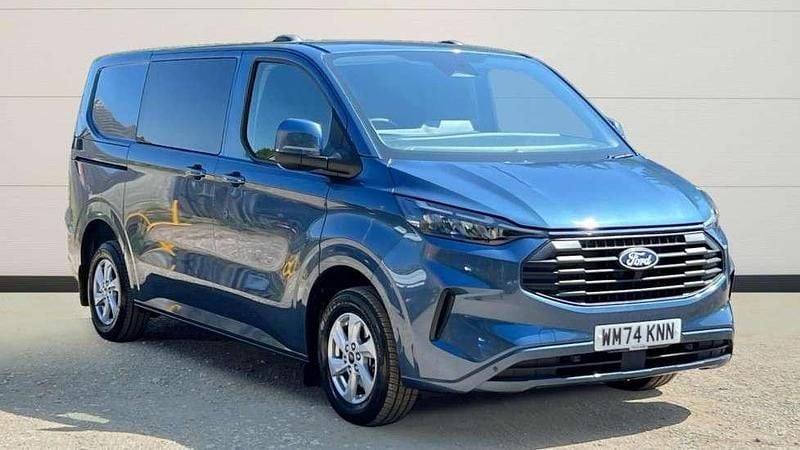 Blue Used 2025 Ford Transit Custom Limited Van | £36,594 (Expensive) - Image 1/4