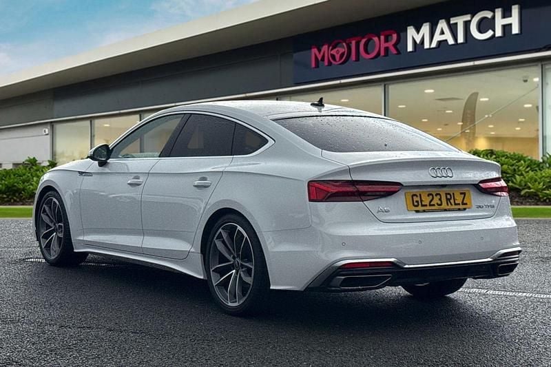 Used Audi A5 S-Line 245 HP (180 kW) 2023 White Coupe