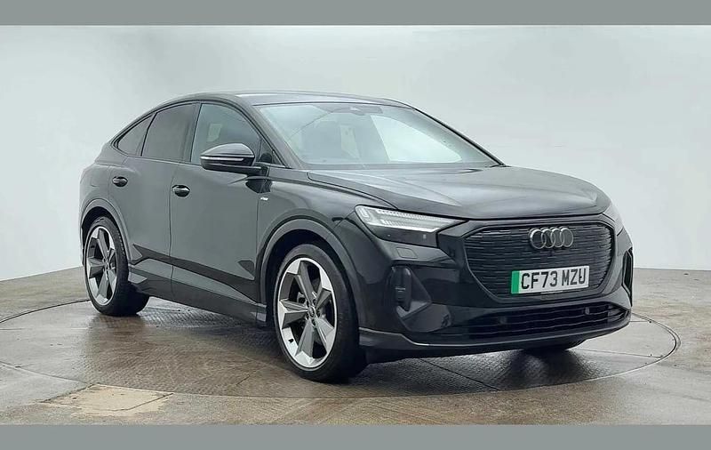 Used Audi Q4 Sportback e-tron Black Edition 150 kW (204 HP) 2023 Black SUV