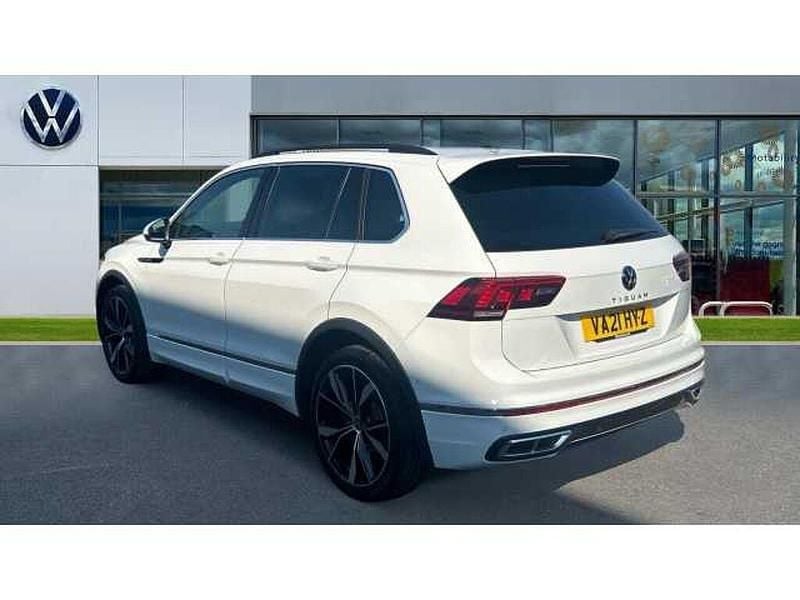 Used VW Tiguan R-line 150 HP (110 kW) 2021 White  SUV