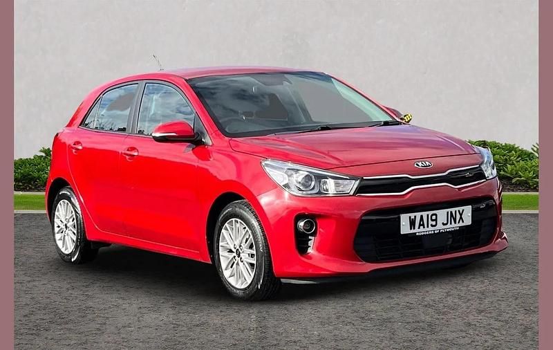 Red Used 2019 Kia Rio 2 Hatchback | £10,046 (Fair price) - Image 1/4