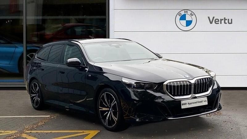 Black Used 2025 BMW i5 M Sport Sedan | £45,708 (Good price) - Image 1/3
