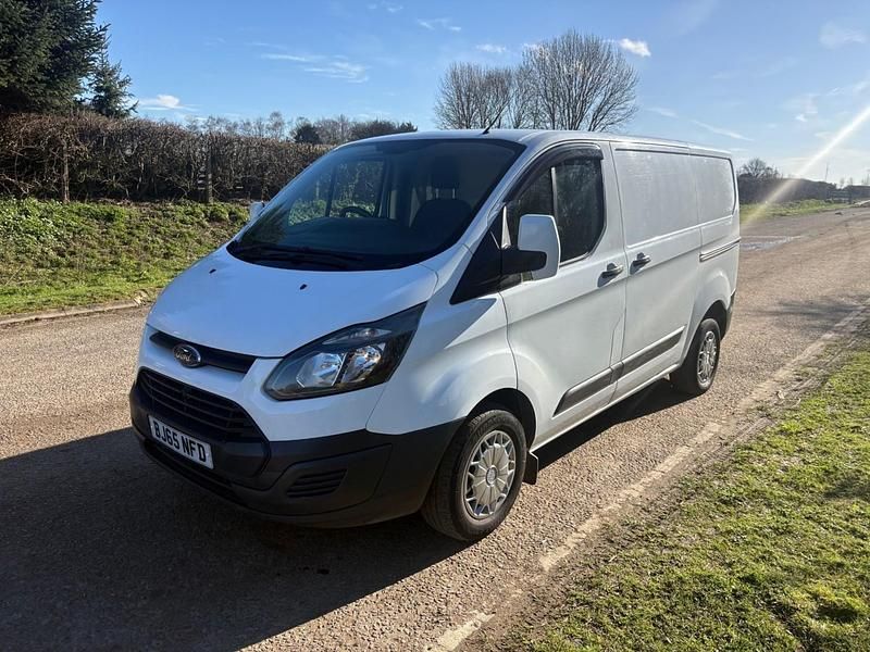 Used Ford Transit Custom 125 HP (91 kW) 2015 White Van