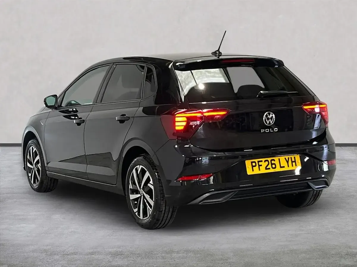 New VW Polo Match 2026 Black Hatchback