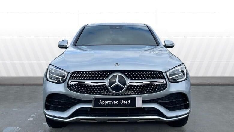 Used Mercedes GLC300 AMG line 245 HP (180 kW) 2023 Silver Coupe