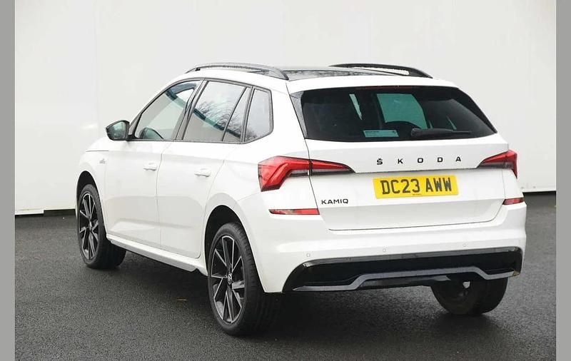 Used Skoda Kamiq Monte Carlo 147 HP (108 kW) 2023 Candy white SUV