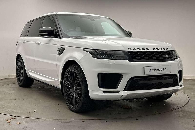 White Used 2019 Land Rover Range Rover Sport HSE Dynamic SUV | £35,650 (Good price) - Image 1/4