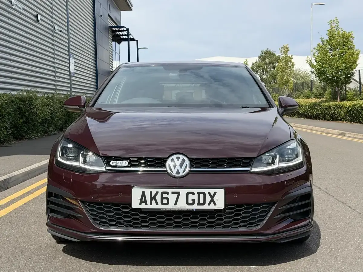 Used VW Golf VII GTD 184 HP (135 kW) 2017 Black Hatchback
