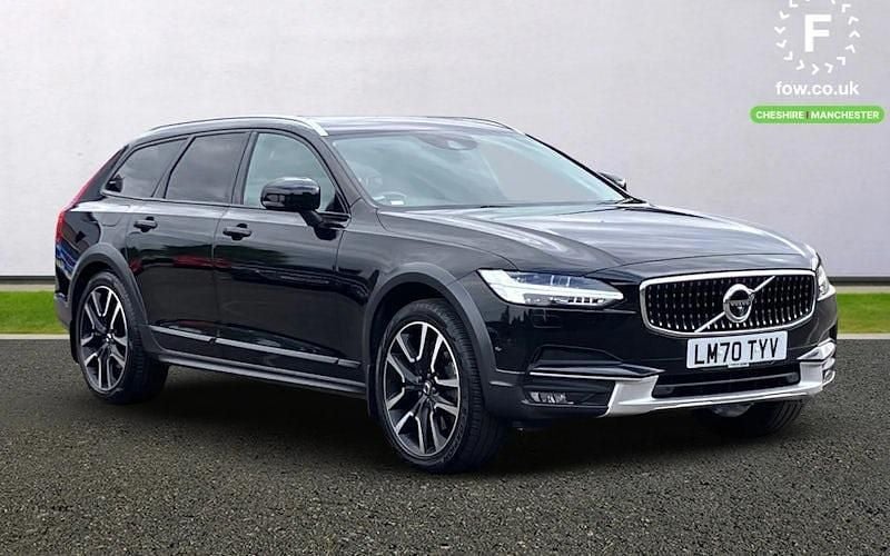 Black Used 2020 Volvo V90 CC Plus Estate | £26,299 (Fair price) - Image 1/4