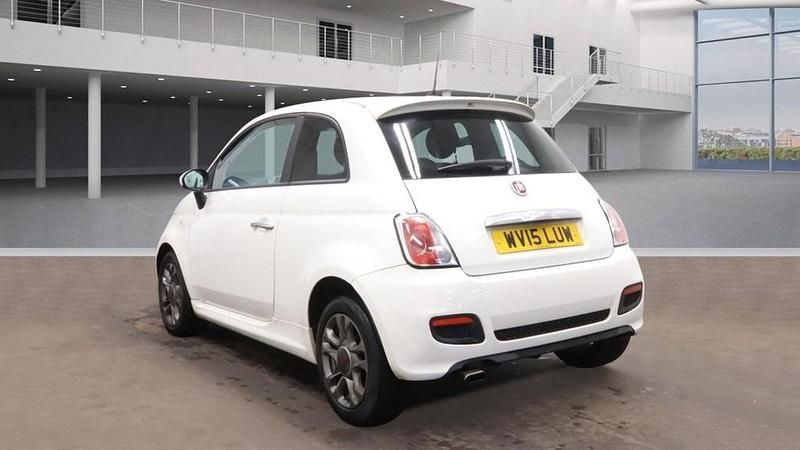 Used Fiat 500 S 69 HP (50 kW) 2015 White Hatchback