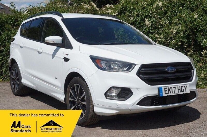 White Used 2017 Ford Kuga ST-Line SUV | £10,490 (Fair price) - Image 1/3