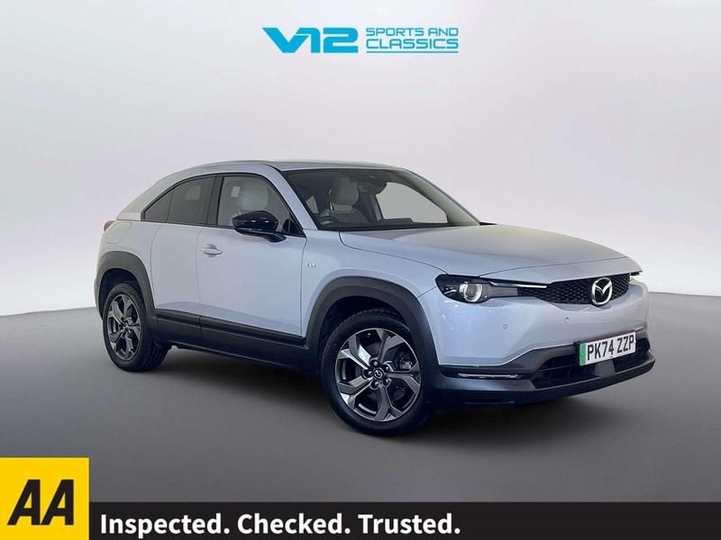 Used Mazda MX30 Exclusive-Line 106 kW (145 HP) 2024 Silver SUV