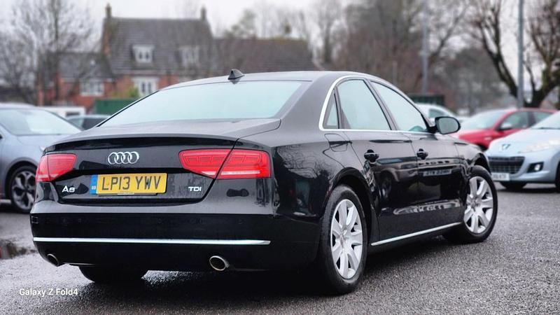 Used Audi A8 Advanced Plus 204 HP (150 kW) 2013 Black Sedan